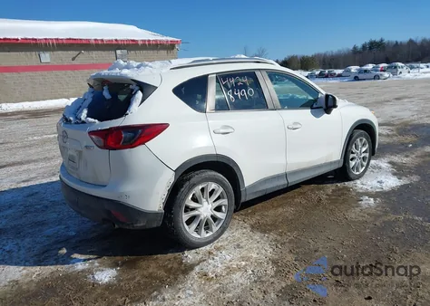 2015 Mazda Cx-5 Grand Touring z USA, uszkodzony, nr VIN JM3KE4DY6F0432528